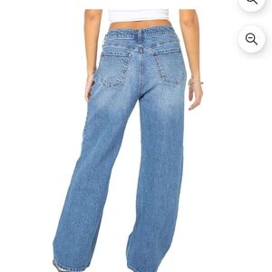 Celebrity Pink Women's Light Blue Wide Leg Flare Jeans